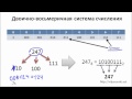 Смешанные системы счисления, таблицы сответствия