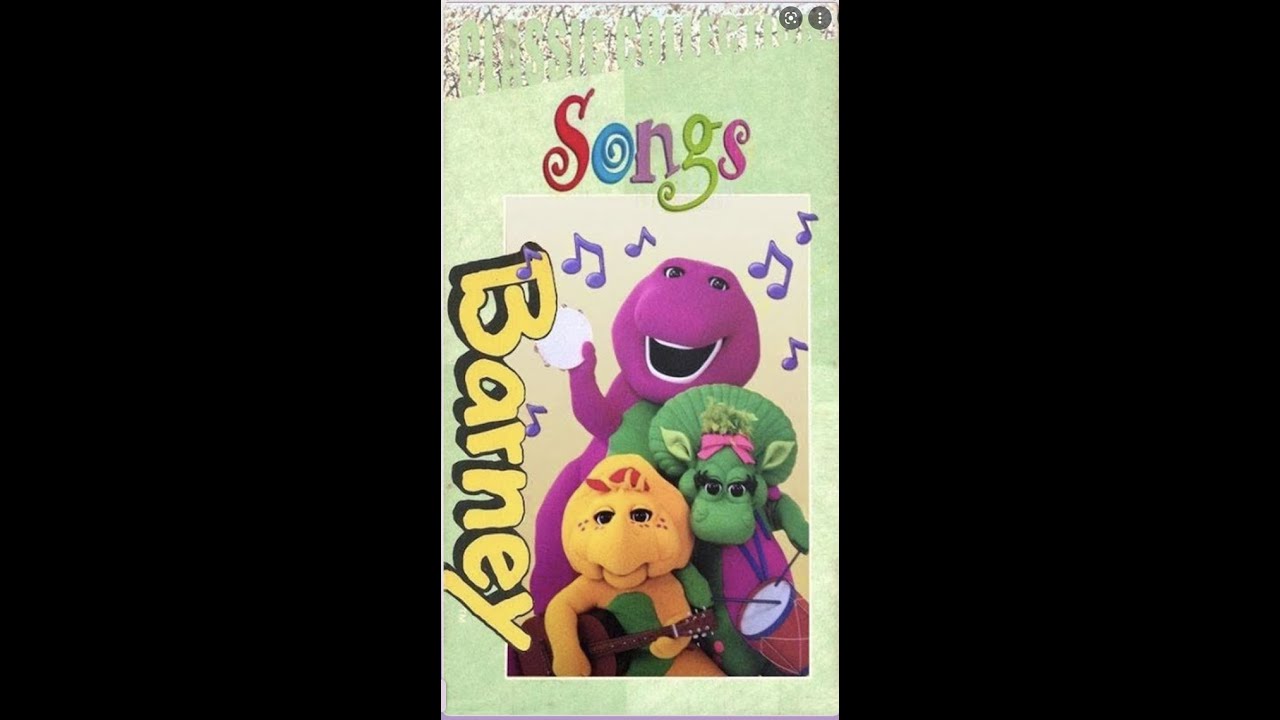 Barney Songs 2002 Vhs Youtube