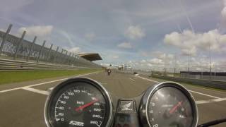 Met de Honda Cb1300 op Circuit Zandvoort