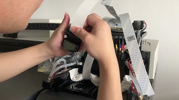 Jucolor team show you how to install and uninstall the print head(uv printer)