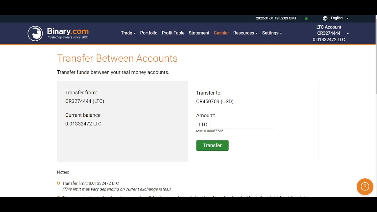 Como Convertir LTC ETH BTC USDT A USD En BINARY YouTube Como Convertir LTC ETH BTC USDT A USD En BINARY YouTube