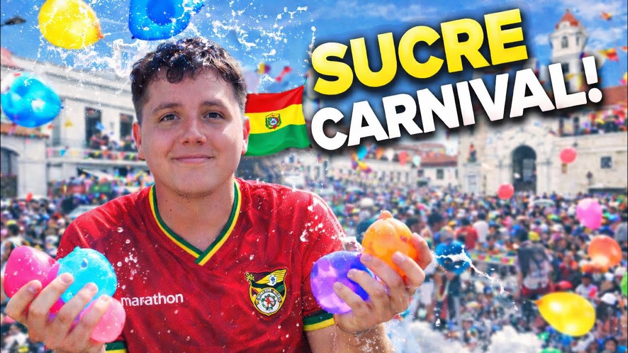 Gringo in Bolivia During Carnival 🇧🇴 