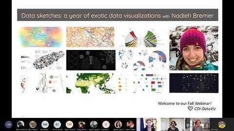 CDI Data Vizualization Webinar: Data Sketches: A year of exotic data visualizations w/ Nadieh Bremer
