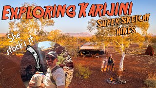 Exploring Karijini and it's super sketchy hikes |  Hancock and Waeno Gorges | Ep71 by Svedos Trippin 3,855 views 8 months ago 42 minutes