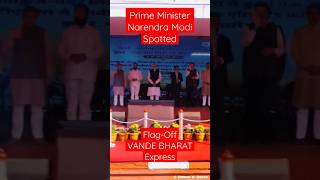 What a Moment | Prime Minister Narendra Modi Spotted | Flag-Off 2 VANDE BHARAT Express Back to Back