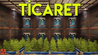 SOLO KUMAŞ KRALLIĞI KURARAK ZENGİN OLMAK ! | Rust Türkçe Solo