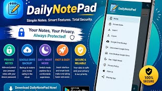 Your personal notes deserve complete privacy. #short #notepad  screenshot 3