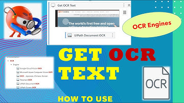 Get OCR Text | OCR Engines in UiPath | Use case | Extract text from Ui Element or Image