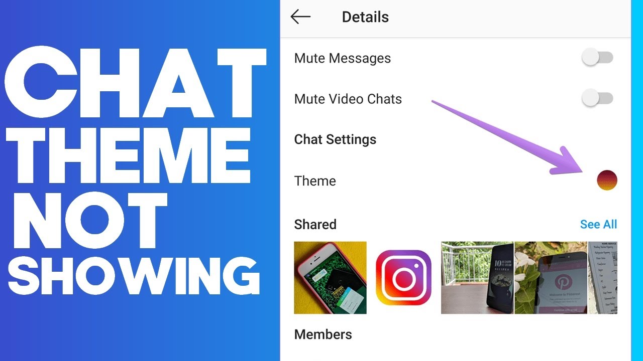 Fix instagram Chat Theme Option Not Showing|Working 2023|| How To Enable Instagram Chat theme option