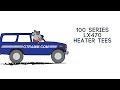 100 Series Toyota Land Cruiser and Lexus LX470 Heater Tee Replacement