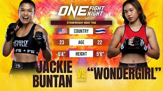 What. A. Debut 🔥🤩 Jackie Buntan Absolutely Dominated Wondergirl