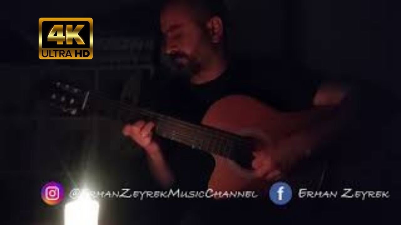 Enya Watermark Fingerstyle Guitar Cover By Erhan Zeyrek 4K Video
