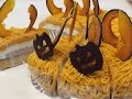 マチの洋菓子工房！ #78 パンプキンタルトの作り方。How to make pumpkin tart.