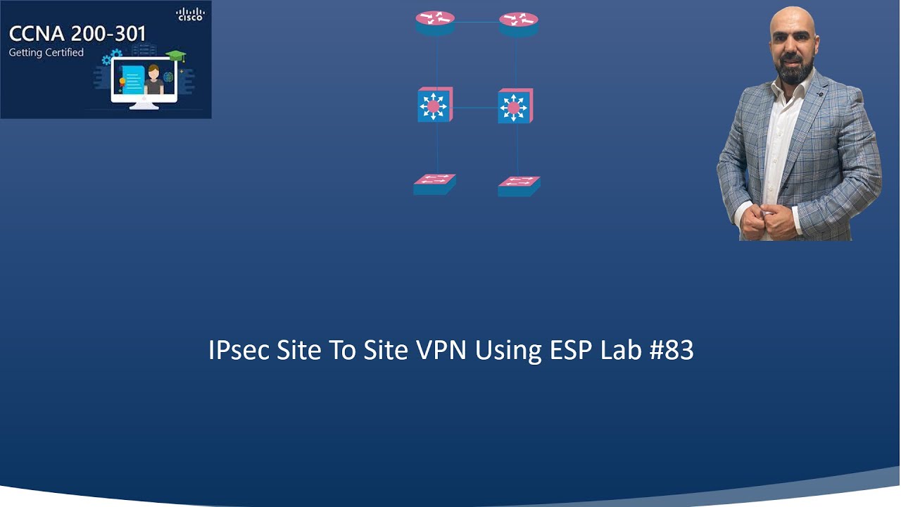 83 IPsec Site To Site VPN Using ESP YouTube