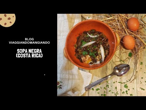 Videoricetta Sopa negra (Costa Rica)