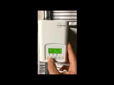 Viconics Thermostat Unlocking from 1 to 0