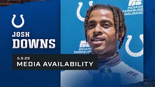 May 5, 2023 | WR Josh Downs Media Availability