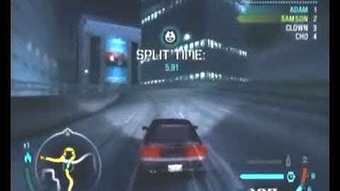 Need For Speed Carbon PS2 - Career Mode Part 3 - Downtown