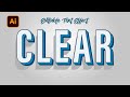 Creating a Clean 3D Text Effect in Illustrator - 100% Editable Text Effect - Zed Designs
