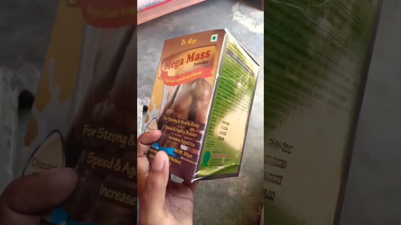 Mega Mass Weight Increase Energy &Muscels