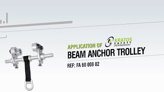 Beam Anchor Trolley Kratos Safety