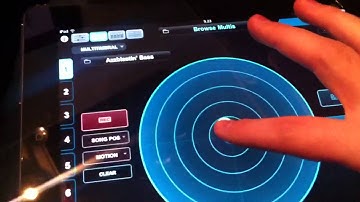 Omnisphere testing with iPad..