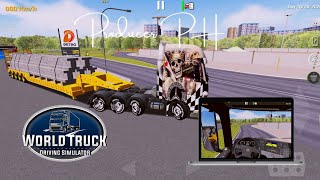 World Truck Driving Simulator | MB New Actros Oversized Beam Load | Producer PH screenshot 5