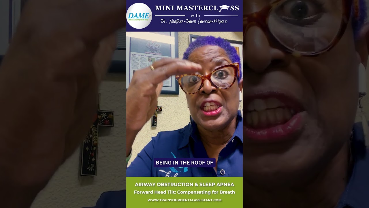 Forward Head Tilt: Compensating for Breath [Airway Obstruction & Sleep Apnea]