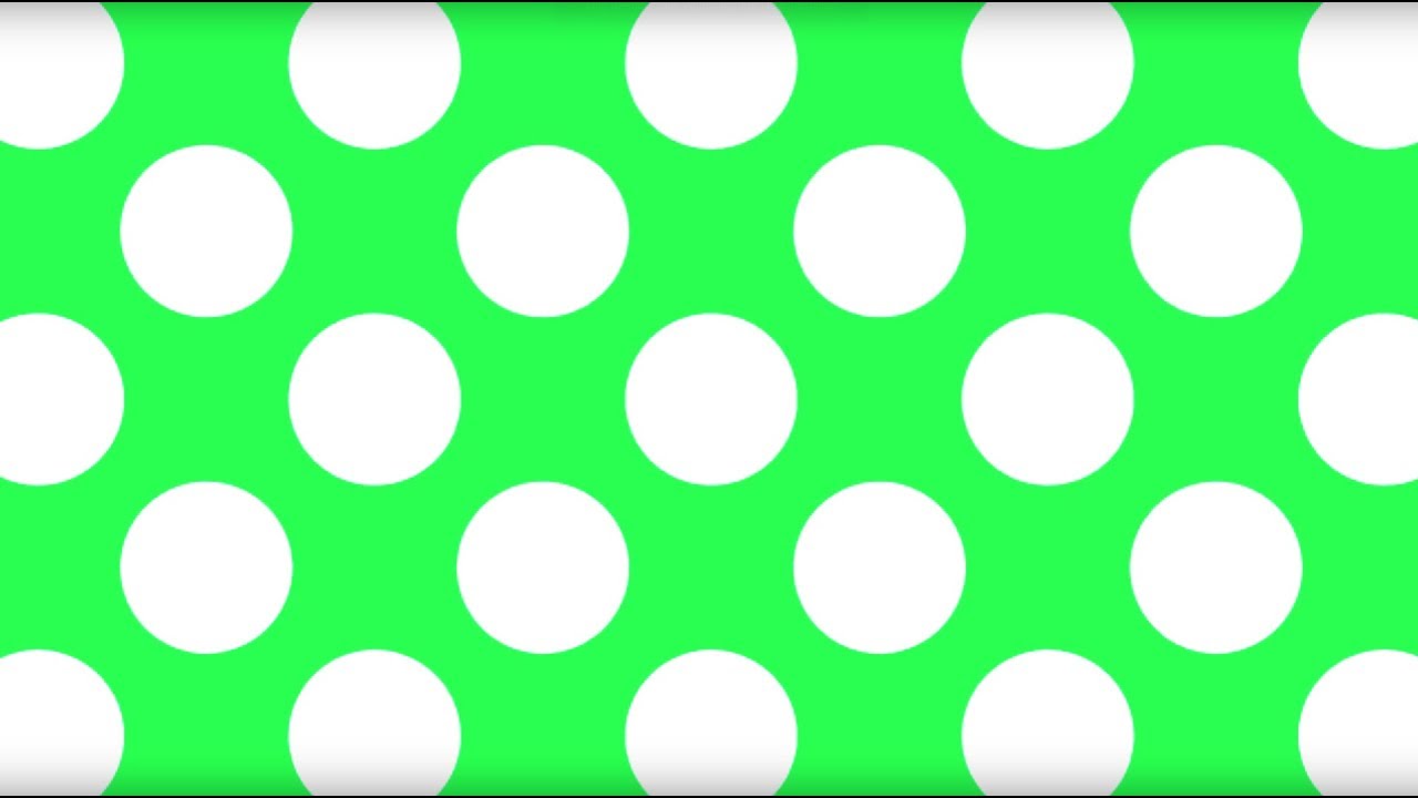 WIPE DOTS GREEN SCREEN OVERLAY - YouTube