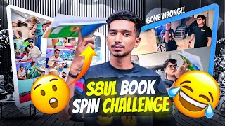 S8ul Book Spin Challenge😂📚
