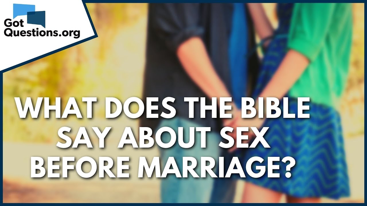 does god condone non married sex