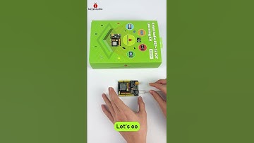 #shorts 🐞Creating a Web plotter with the IOT ESP32 Learning Kit#esp32 #keyestudio #stem #diy #iot