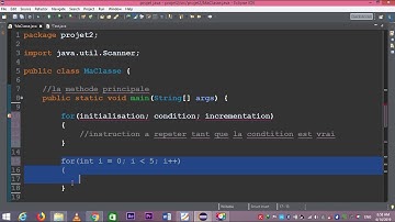 19.Utilisation de la boucle for  en java(version créole haïtien)