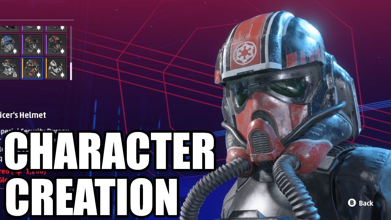 STAR WARS Squadrons Character Creation Customization Imperial And STAR WARS Squadrons Character Creation Customization Imperial And