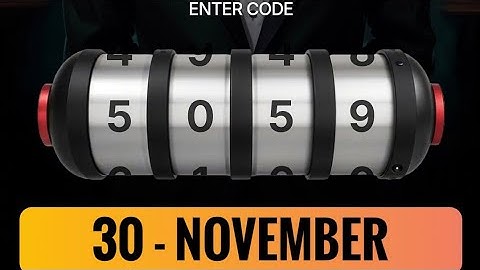 Goblin Mine Game VIP Code 30 November | Goblin Mine Game Code | Goblin Mine Game Daily Combo | AGP