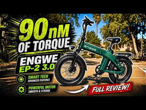 This eBike Has 90Nm + GPS + 4G?! Engwe EP-2 3.0 Review