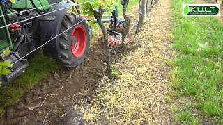 K.U.L.T. Fingerhacke im Weinbau, K.U.L.T. finger weeder in vineyards