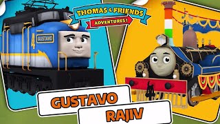 The Blue Gustavo Vs The Blue Rajiv - Thomas & Friends Adventures