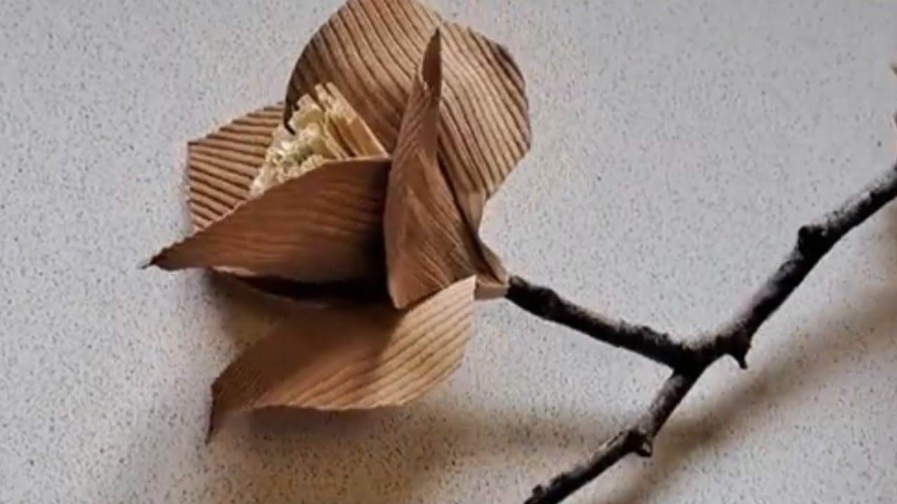 КАК СДЕЛАТЬ ВИНТАЖНЫЕ/РУСТОВЫЕ ЦВЕТЫ/ЦВЕТЫ