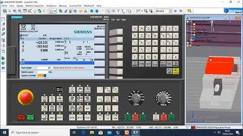 Mengoperasikan Swansoft CNC dengan kontrol Sinumerik 808 D Milling