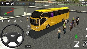 BUS SIMULATOR INDONESIA 😍 // Bus Simulator : 3D Bus Games:Bus Simulator Indonesia