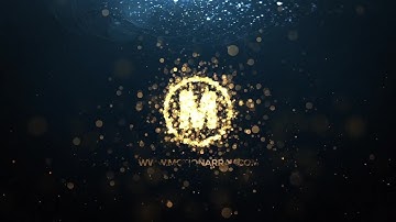 Elegant Particle Logo After Effects Templates