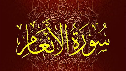 Okasha Kameny سورة الانعام  برواية السوسي عن أبي عمرو البصري .. الشيخ عكاشة كميني