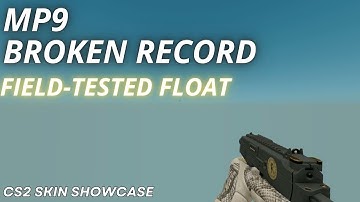 MP9 Broken Record (Field-Tested) | CS2 Skin Showcase