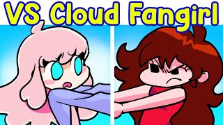 Friday Night Funkin' VS Cloud - Senpai's Fangirl (Heart Attack Rampage) (FNF Mod) (FANMADE)