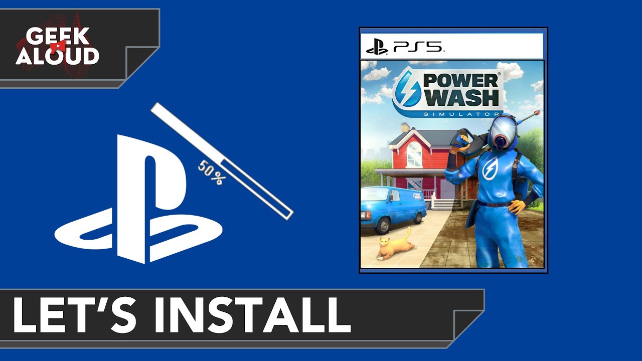 Let's Install PowerWash Simulator [Playstation 5] YouTube