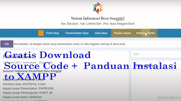 Download Gratis Source Code Website Village Menarik dan Simple