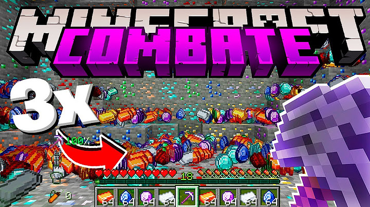 LIMPEI UMA MINA RECHEADA DE MINÉRIOS que MÚLTIPLICA - Minecraft Combate