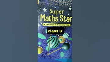 ICSE mathematics class 8, Super maths star class 8