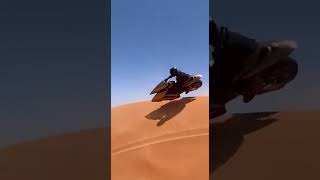 “Desert Hover Bike Duel 😳🔥 NO Wheels. Full Speed.” #shorts